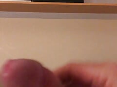 Late night wank and cum