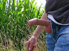 Big Cock in Natura