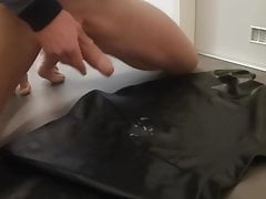 Leather Shirt Cum