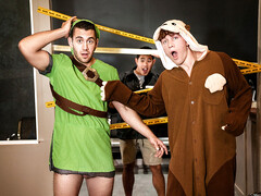 Cocky studs with hard dicks fucking happily