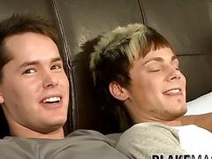 Amateur UK twinks hard anal pounding