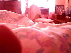 wife hair in my cum hole