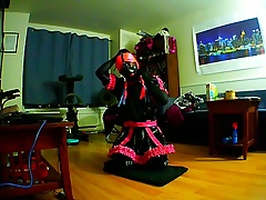 sissy slut cuffed