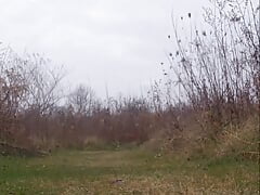 Running naked outside on a windy day