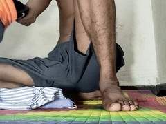Solo man masturbation, inexperienced, big dick solo