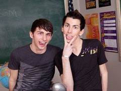 Alex Todd and Colby London can fuck in a classroom too