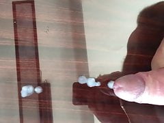shooting cum from my cock