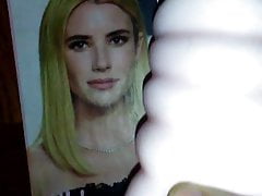 Emma Roberts cum tribute
