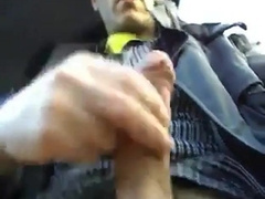 Wanking in the Car7777