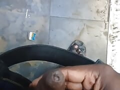 Boys masturbation in bathroom