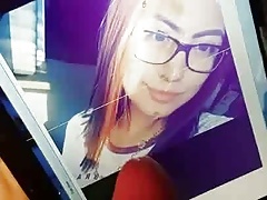 Splattering Kimberly pt2 (cumtribute)