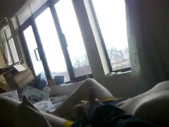 Adorable Frat Strokes with their Frat buddies in a homemade cum tribute