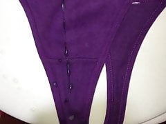 New purple panties Part 1