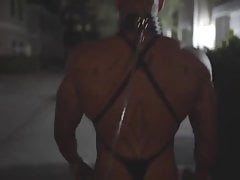 SLAVE TAKEN FOR A WALK