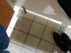 Strip and Cum in Public Toilet Part 2