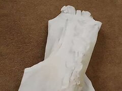 Cute Maid Blouse 2 (More Cum Stains, No wash)
