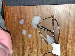 Cum on aviator glasses.