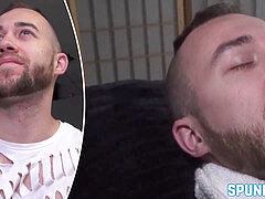 Fit jock is eager to jack off his fur covered chisel and jizm solo