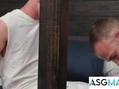 Cross-generational Flip Fuck - Hunk Stepdad Christian Catches & Claims Duok Jack Waters
