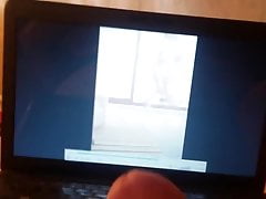 Jerking off to a Video of  wife
