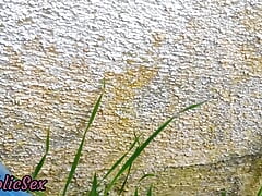 Outdoor Masturbation - I Touch My Cock Outdoors