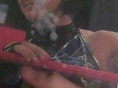 Bayley got a big one - Bayley Cumtribute #4