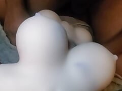 Uncut BBC fucks Sex Doll