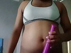 Vibrator on cock