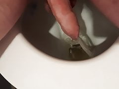 Ich musste sehr lange pissen
