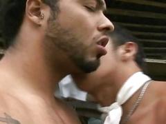 Latino Barebacking In The Farm