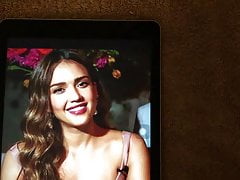Jessica Alba Facial Cumshot