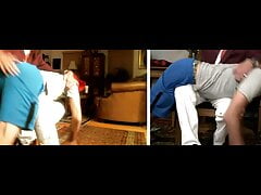 I got spanked by my father in law