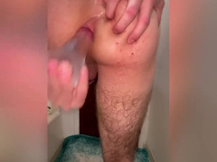 Lubricated Up & Prepped For Ass-Fuck