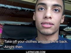 Young Inexperienced Latino Stud With Braces Humped For Cash