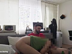 Married Neighbor Asks Me to Fuck Him (6. Visit)