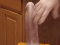 An up close glance of my "Labia Gallore" getting packed with highly yam-sized fucktoys!
