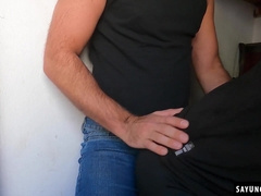 Insane Rodrigo El Santo got to bang his luxurious passenger Eric Deen