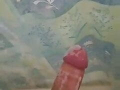 Stroking Big Dick In Shower