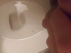 Guy peeing