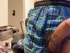 Guy With Cerebral Palsy Has Been Edging His Big Fat Cock