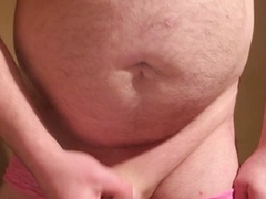 Gargles, crossdresser party, masturbation cum