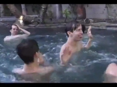 five Nubiles in holydayhome Naked Hote