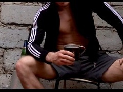 Humiliating verbal blowjob with some dirty talk solo action