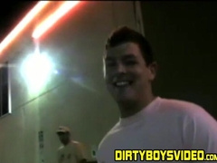 Naughty dick rider grabs his giant tool and masturbates