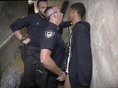 faggot raw cop movie hardcore Suspect on the Run, Gets Deep pipe Conviction