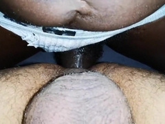 Bottom, Bare filled by Huge Black Cock 5