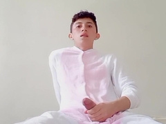 femboy bunny plays and has joy with her mild assets