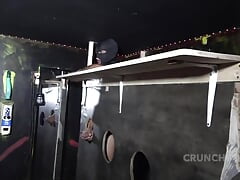 Crossdressed Boy Mature Fucked Raw by Straight Arab in Glory Holes