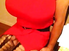 Slut big tit crossdresser