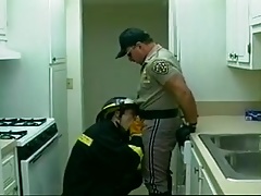 Cop & fireman